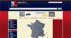 Desktop Screenshot of beaute24.info